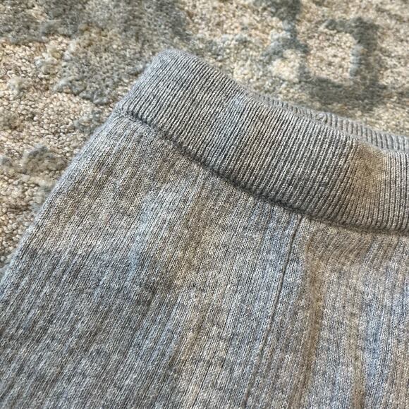 Janie and Jack Ribbed Gray Sweater Pants 3-6 Months - Picture 2 of 6